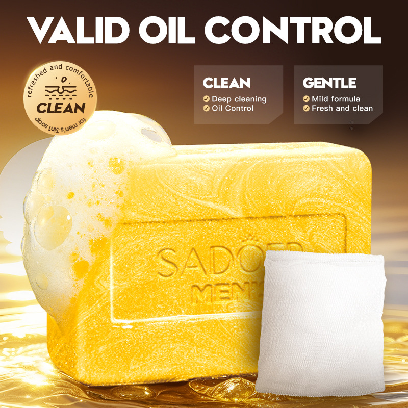 Soap Making Essential Oils - Luxury Men'S 3-In-1 Golden Cleansing Soap: