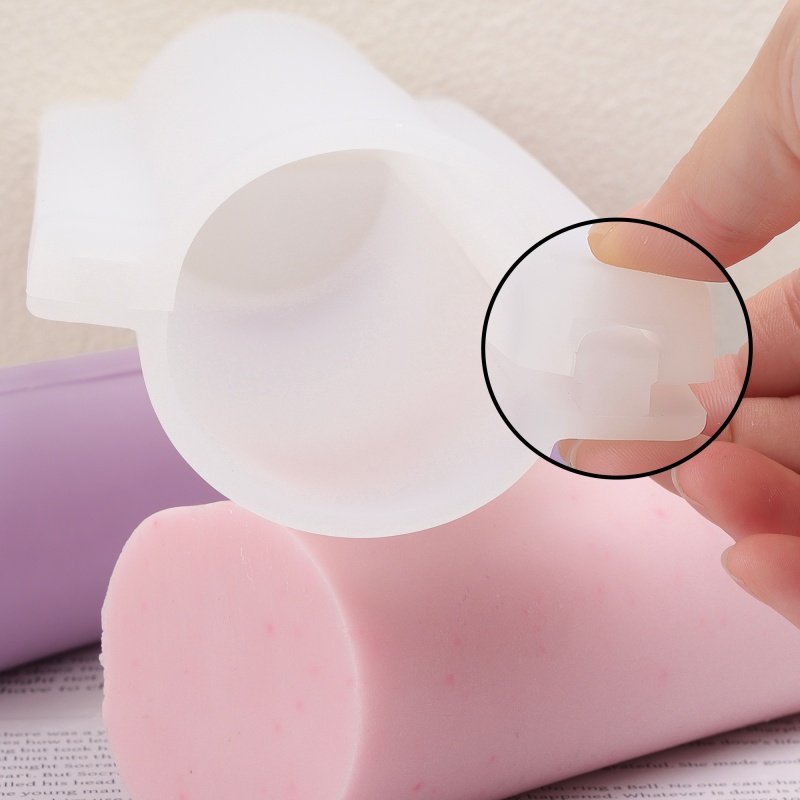 Soap Making Accessories - Long Heart Column Silicone Soap Loaf