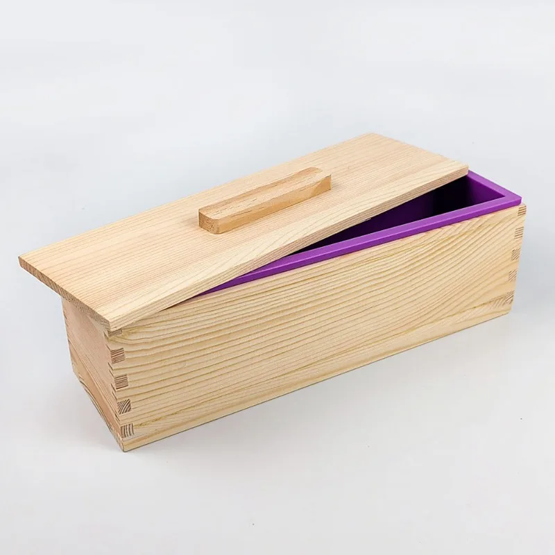 Soap Making Accessories - Silicone Soap Mold Rectangular Flexible Mould