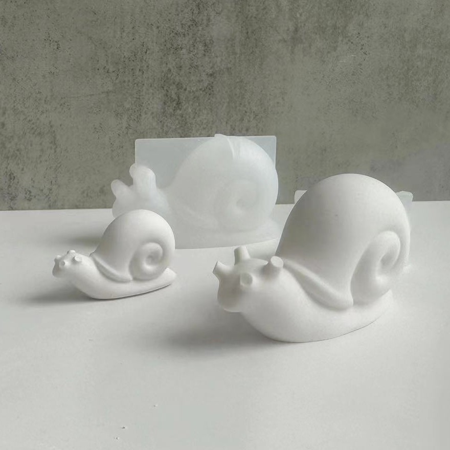 Soap Making In Home - Snail Animal Silicone Mold DIY Aromatherapy