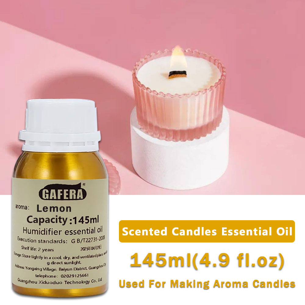 Soap Making Essential Oils - GAFERA 145ml(4.9 fl.oz) Lemon/Wild Bluebell Essential