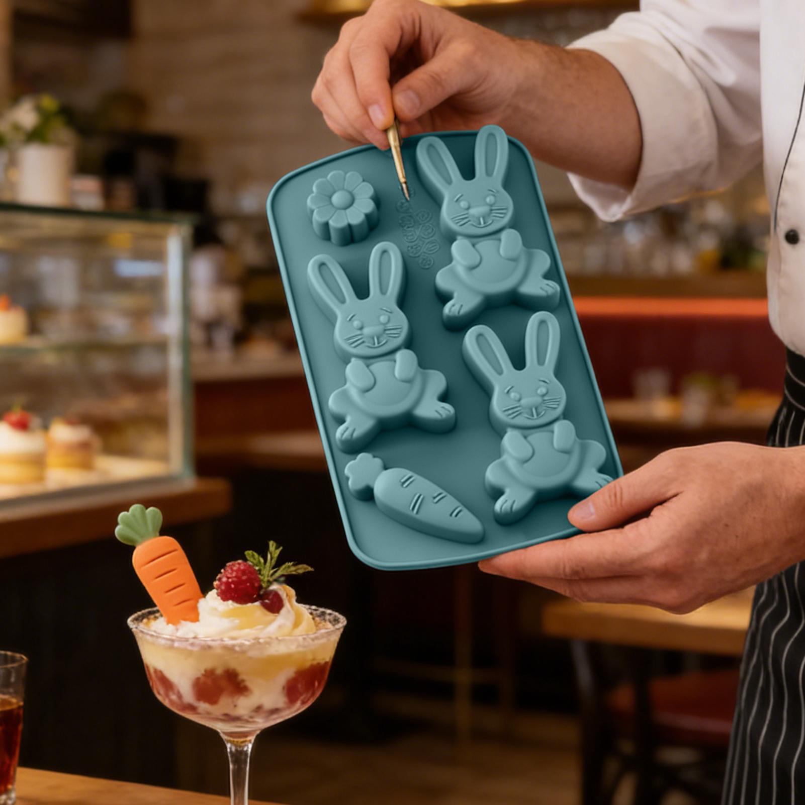 Soap Making Material - Easter Bunny Baking Mold Non Stick