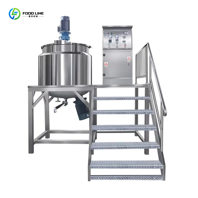 Soap Making Dish - Multifunctional 1000L Mixing Tank Homogenizer Machine