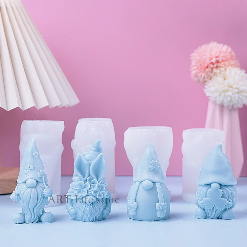 Christmas Dwarf Silicone Candl - Soap Making Gifts recension och pris
