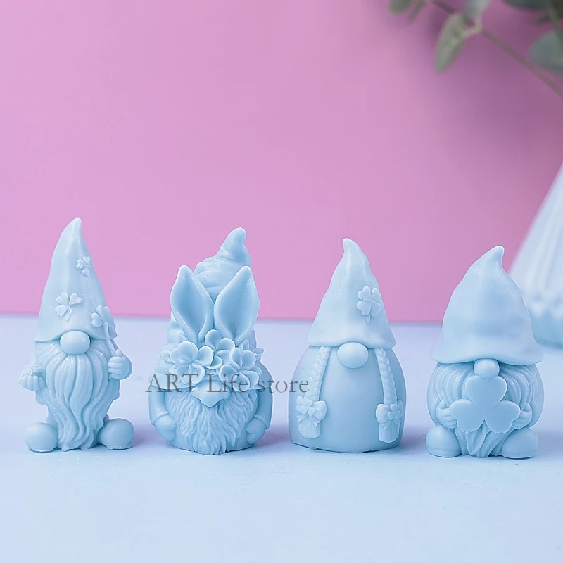 Christmas Dwarf Silicone Candl - Soap Making Gifts recension och pris