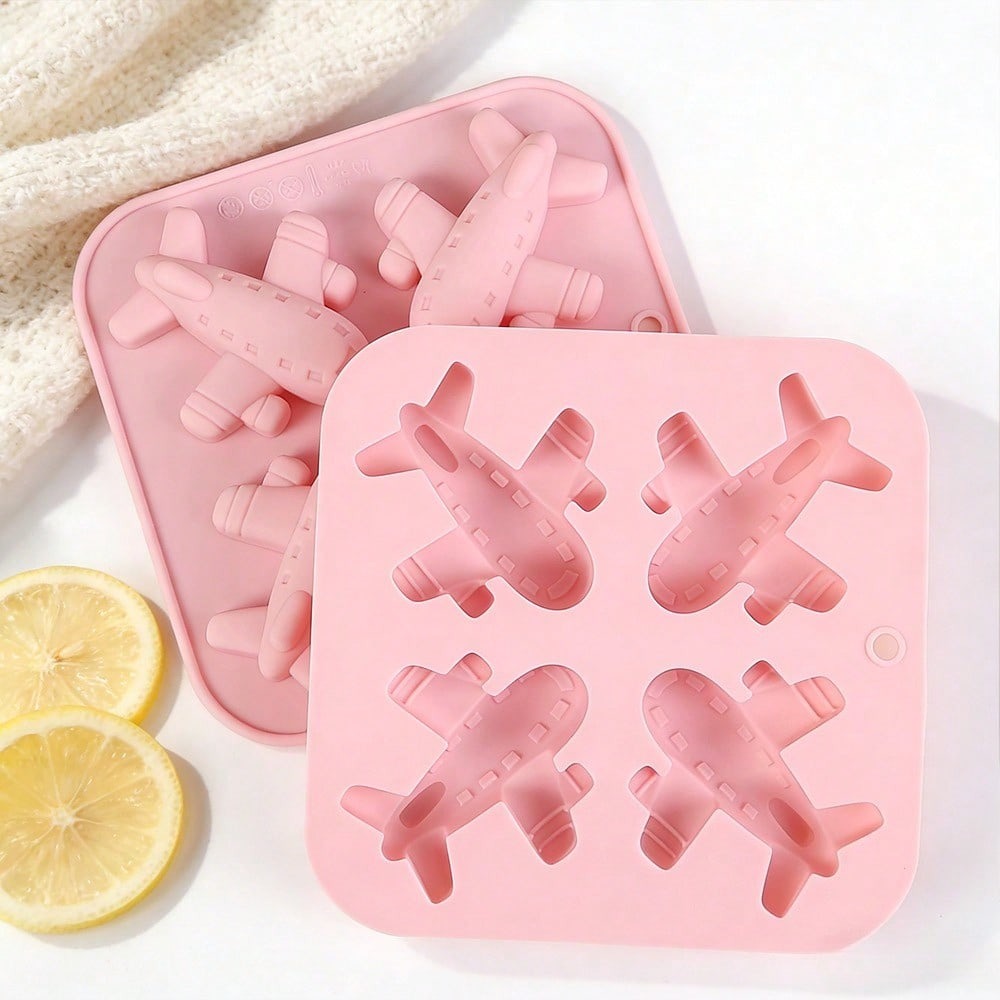 4 Cavity Airplane Silicone Mol - Soap Making Lye recension och pris