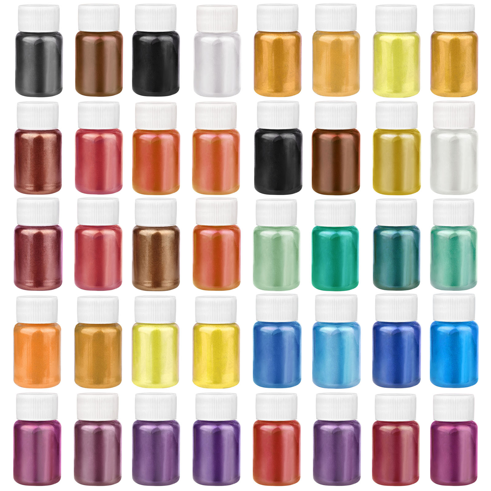 4 Colors/Set Pearlescent Powde - Mica Powder Colorant recension och pris