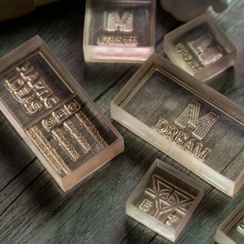 Custom Acrylic Clear Soap Stam - Soap Stamp Custom recension och pris