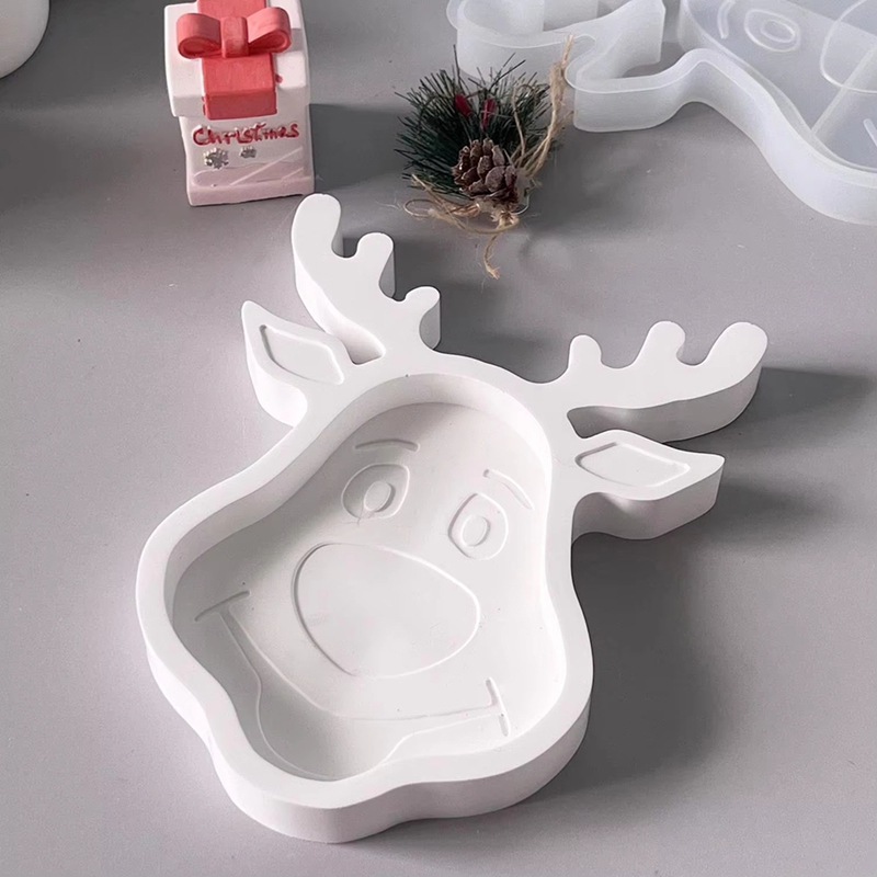 Christmas Deer Silicone Mold S - Soap Making Dish recension och pris