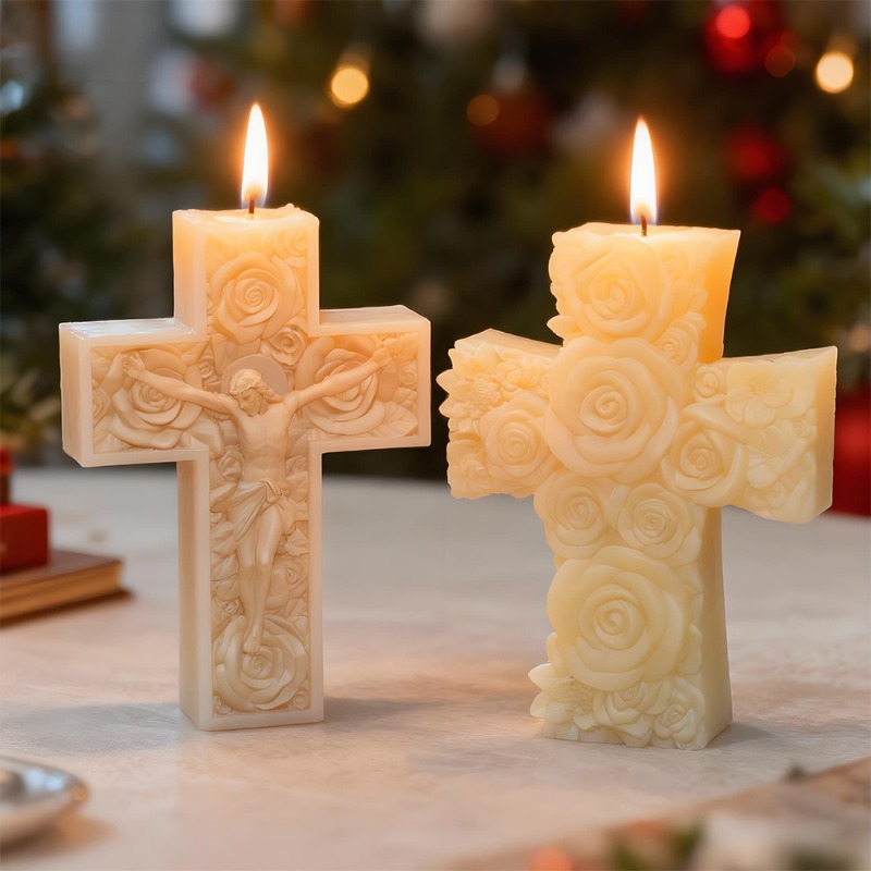 New Jesus Cross Character Cand - Soap Making Lye recension och pris