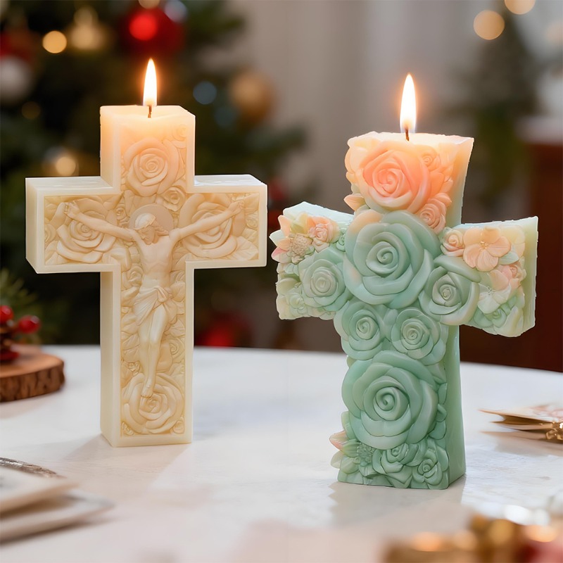 New Jesus Cross Character Cand - Soap Making Lye recension och pris