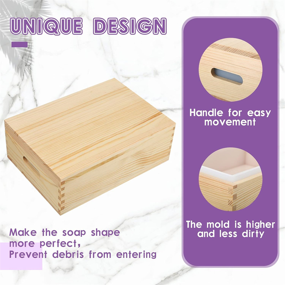 Large Soap Molds Rectangle Sil - Soap Making Book recension och pris