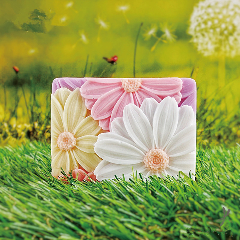 Newest!!!3d Elegant Sunflower  - Soap Making Book recension och pris