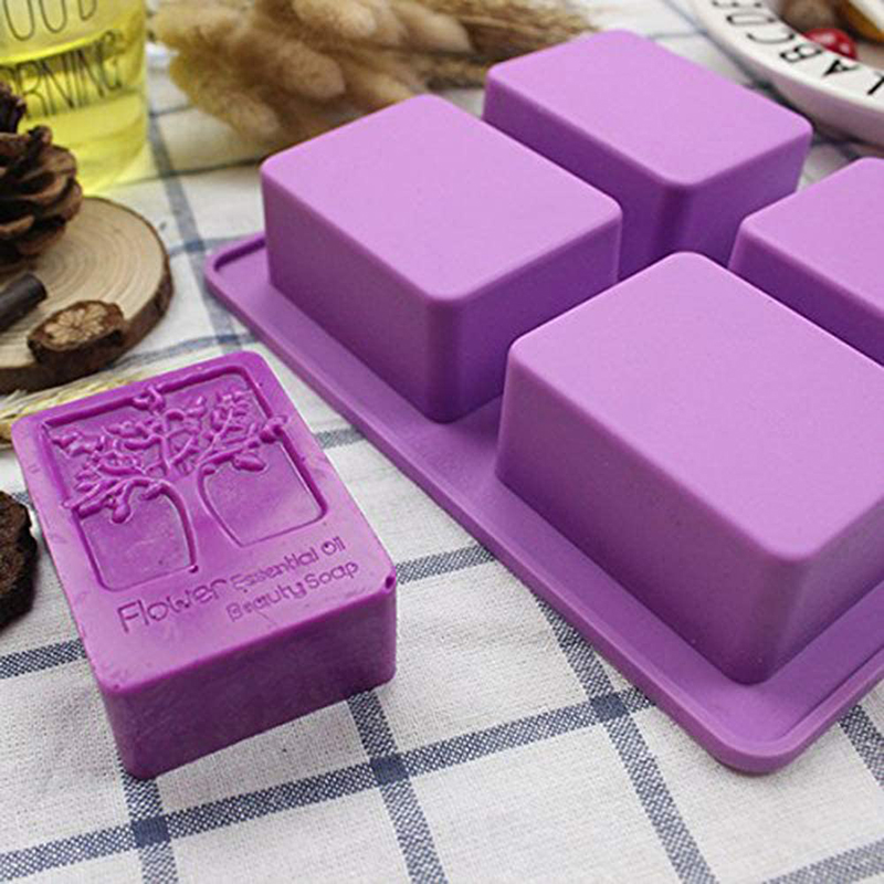 Rectangle Life Tree Silicone S - Soap Making Lye recension och pris