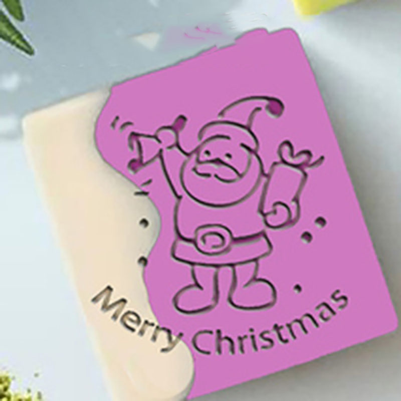 Handmade Xmas Series Acrylic C - Soap Stamp Custom recension och pris