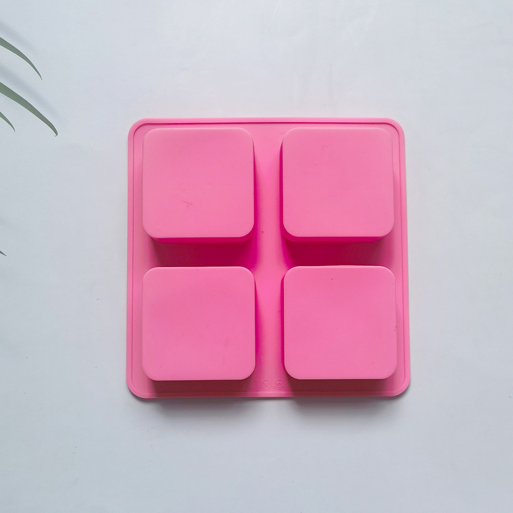 Handmade 4 Holes Square Silico - Soap Making Lye recension och pris