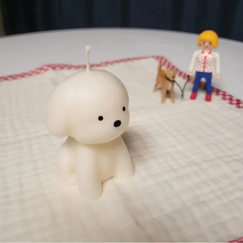 3D Puppy Scented Candle Silico - Soap Making Gifts recension och pris
