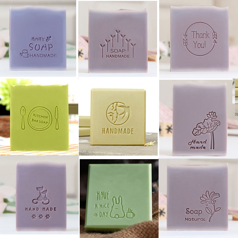 Personalized Custom Logo Acryl - Soap Stamp Custom recension och pris