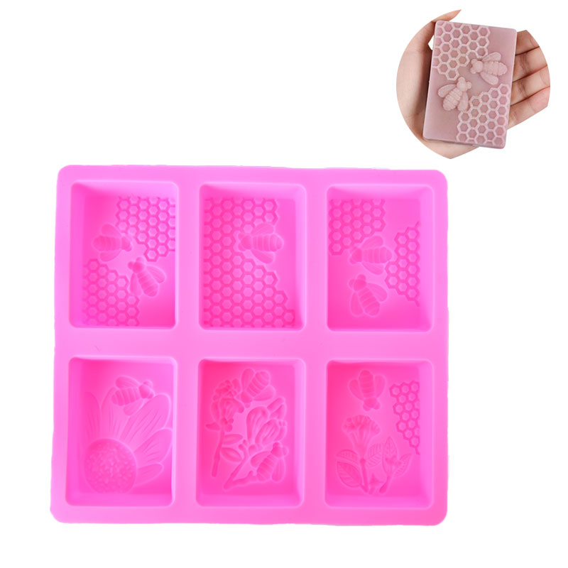 New Sale 1pc Honey Bee Silicon - Soap Making Lye recension och pris