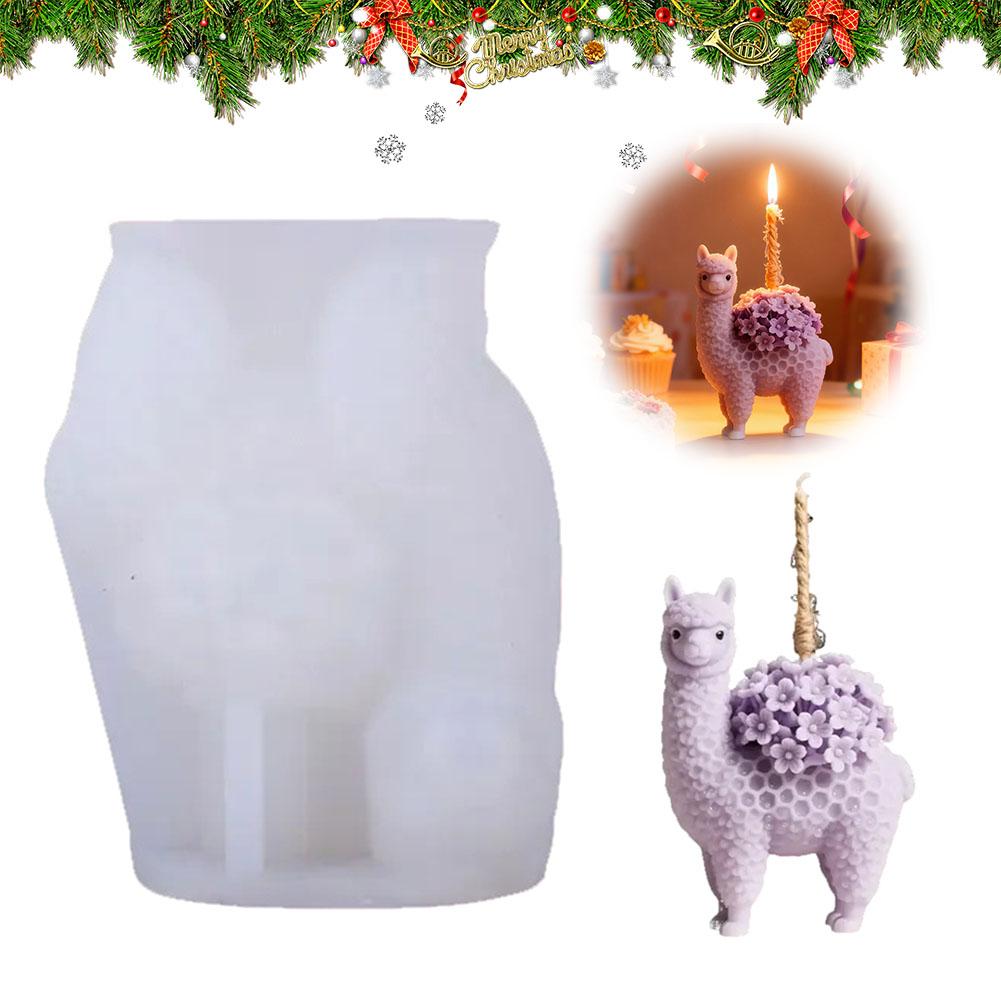 Alpaca Silicone Mold For Candl - Soap Making Gifts recension och pris