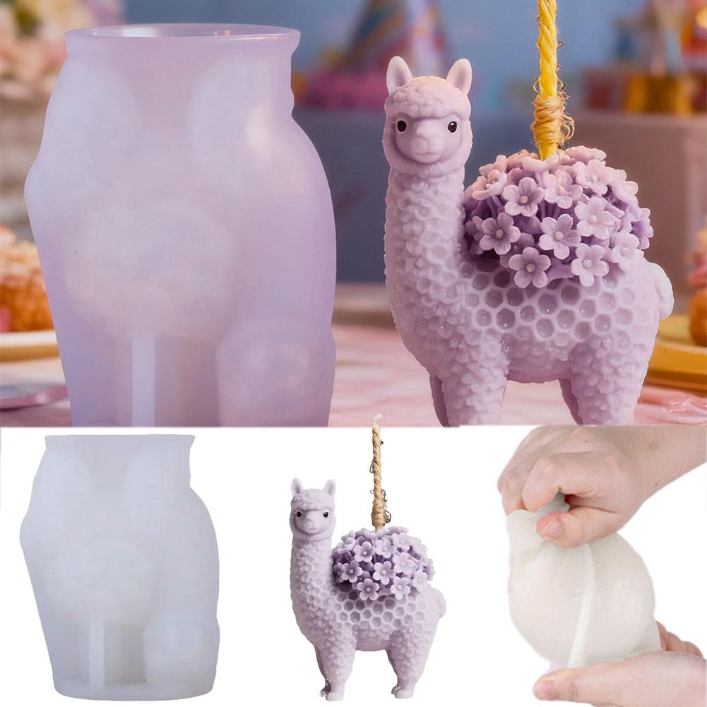 Alpaca Silicone Mold For Candl - Soap Making Gifts recension och pris