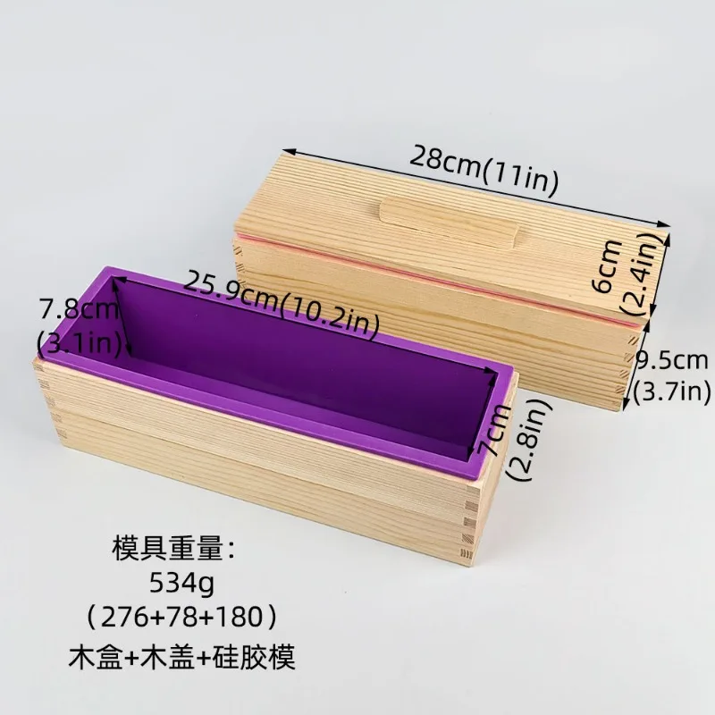 Silicone Soap Mold Rectangular - Soap Making Accessories recension och pris