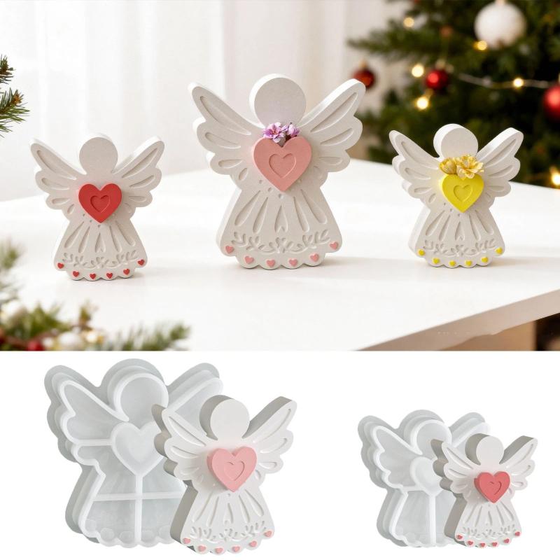 Love Angel Gypsum Mold Candle  - Natural Making Soap recension och pris