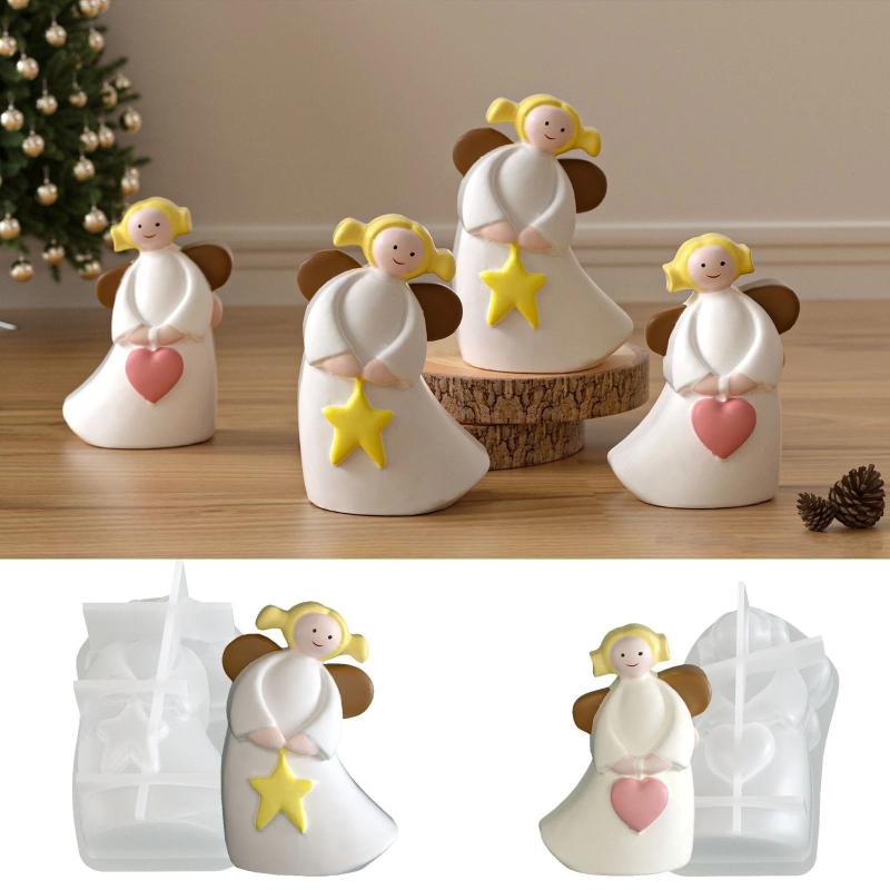 Love Angel Gypsum Mold Candle  - Natural Making Soap recension och pris