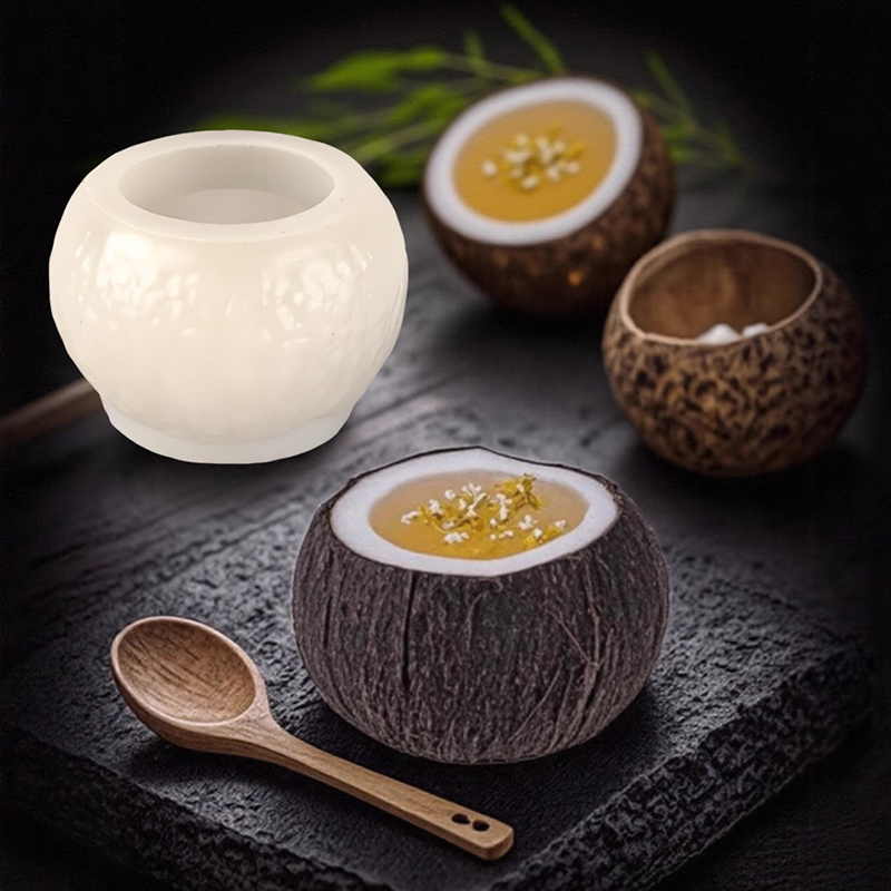 3D Simulation Coconut Silicone - Natural Making Soap recension och pris
