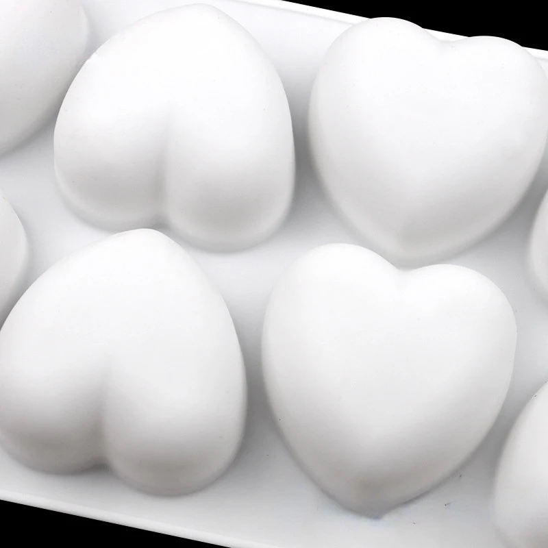 Love Heart Silicone Soap Mold  - Soap Making Accessories recension och pris