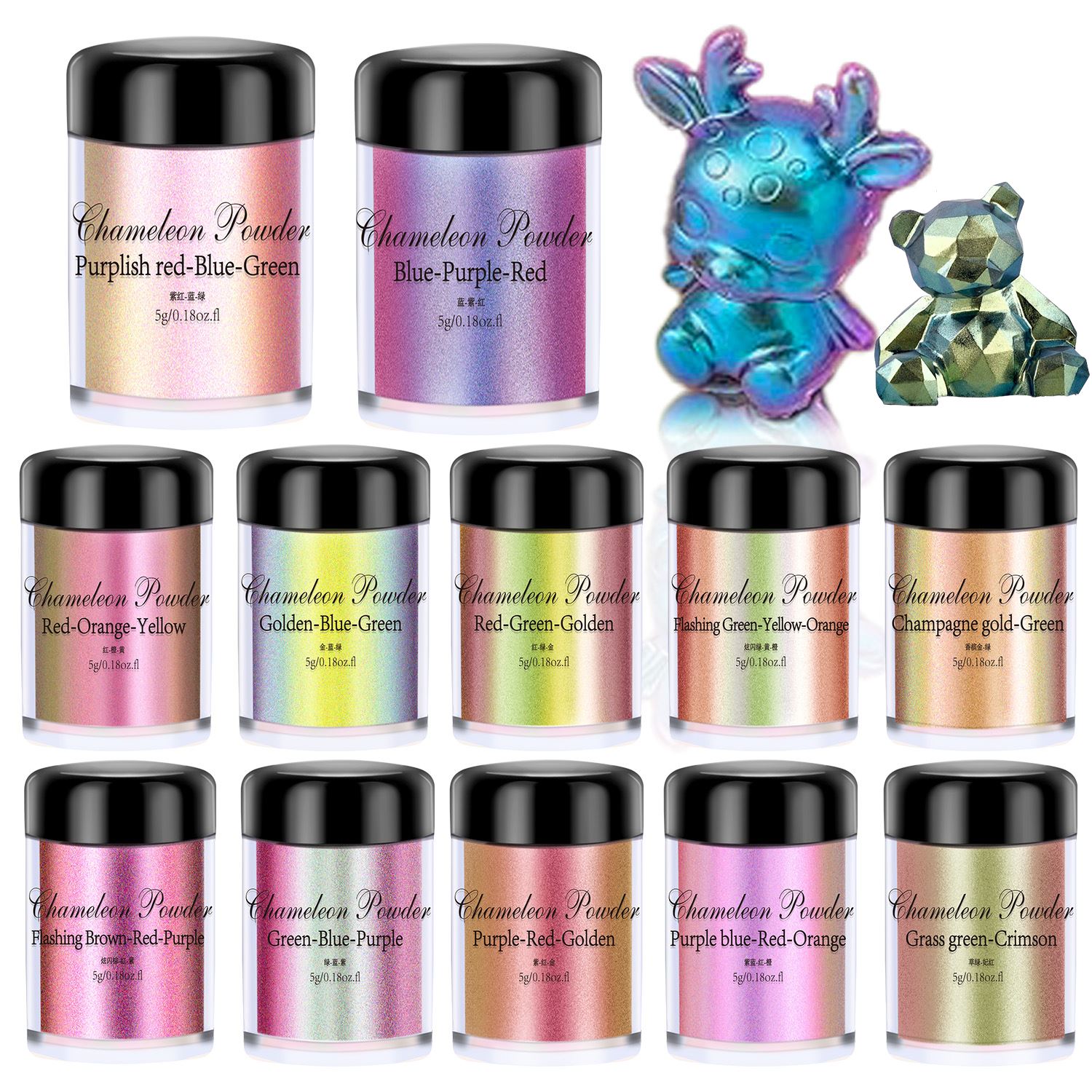 5g Chameleon Powder Mica Powde - Mica Powder Colorant recension och pris