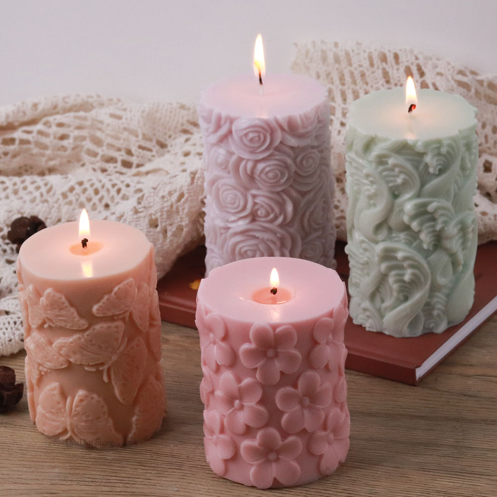 Flower Butterfly Columnar Sili - Soap Making Gifts recension och pris