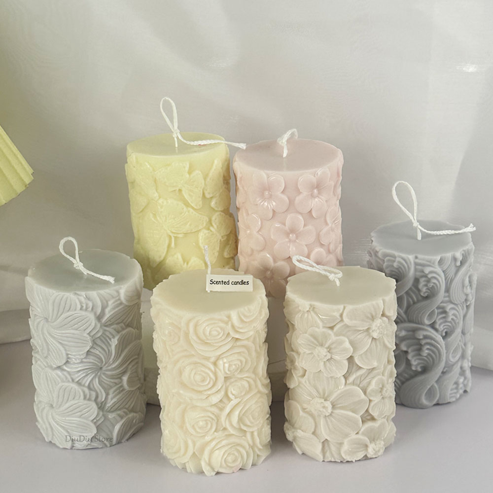 Flower Butterfly Columnar Sili - Soap Making Gifts recension och pris