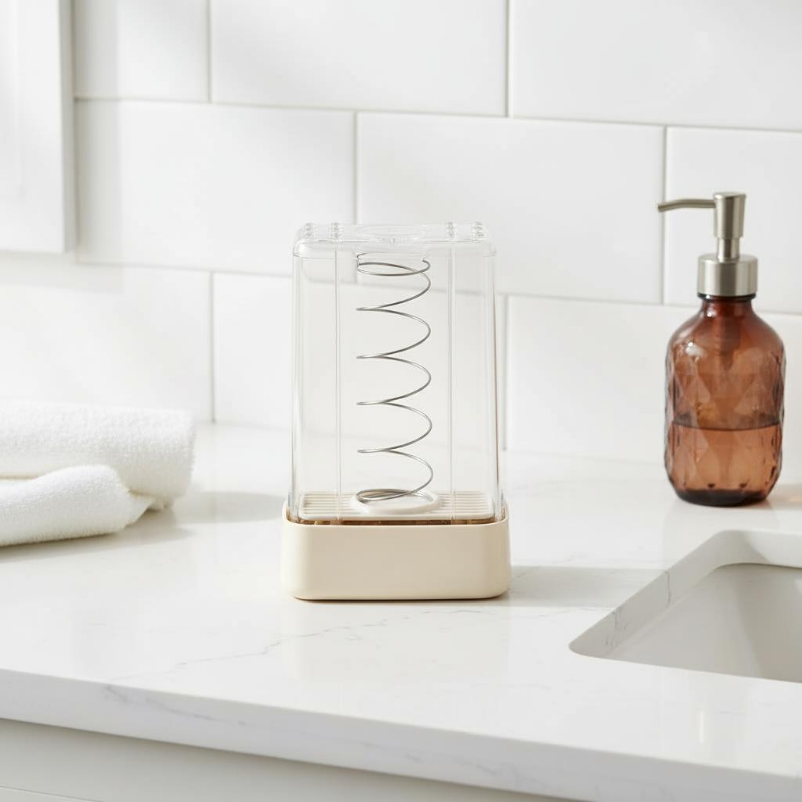 Soap Dish with Brush Foam Maki - Soap Making Dish recension och pris