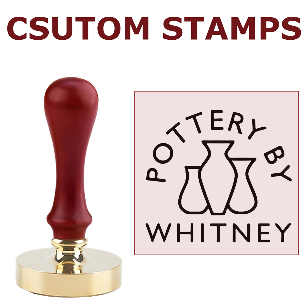 Personalized Pottery Stamp for - Soap Stamp Custom recension och pris