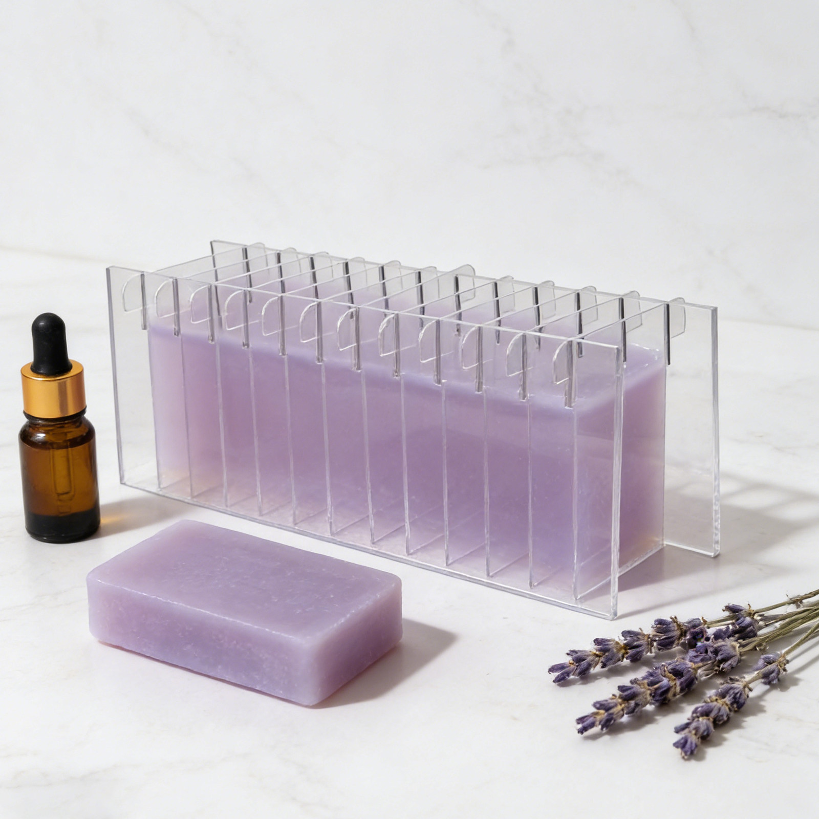 Acrylic Soap Divider Board for - Soap Making Lye recension och pris