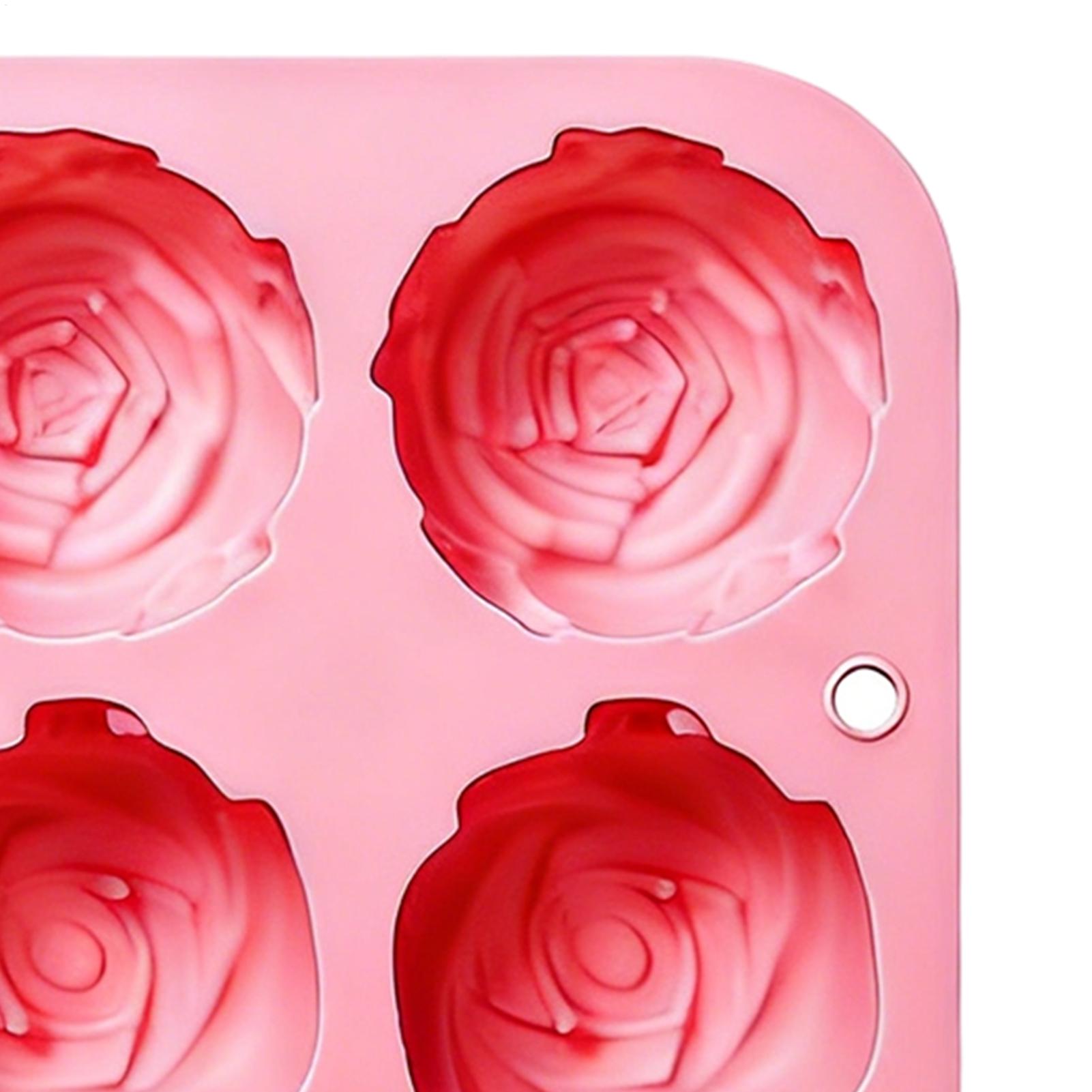 8 Holes Rose Flower Silicone M - Soap Making In Home recension och pris