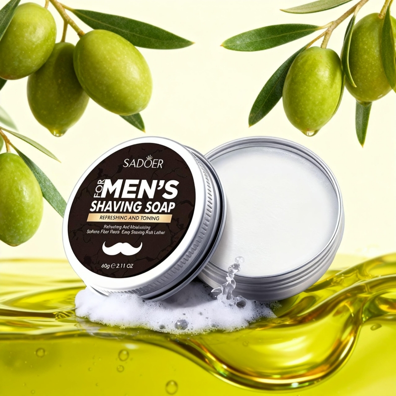 Men's Shaving Soap, Containing - Soap Making Essential Oils recension och pris