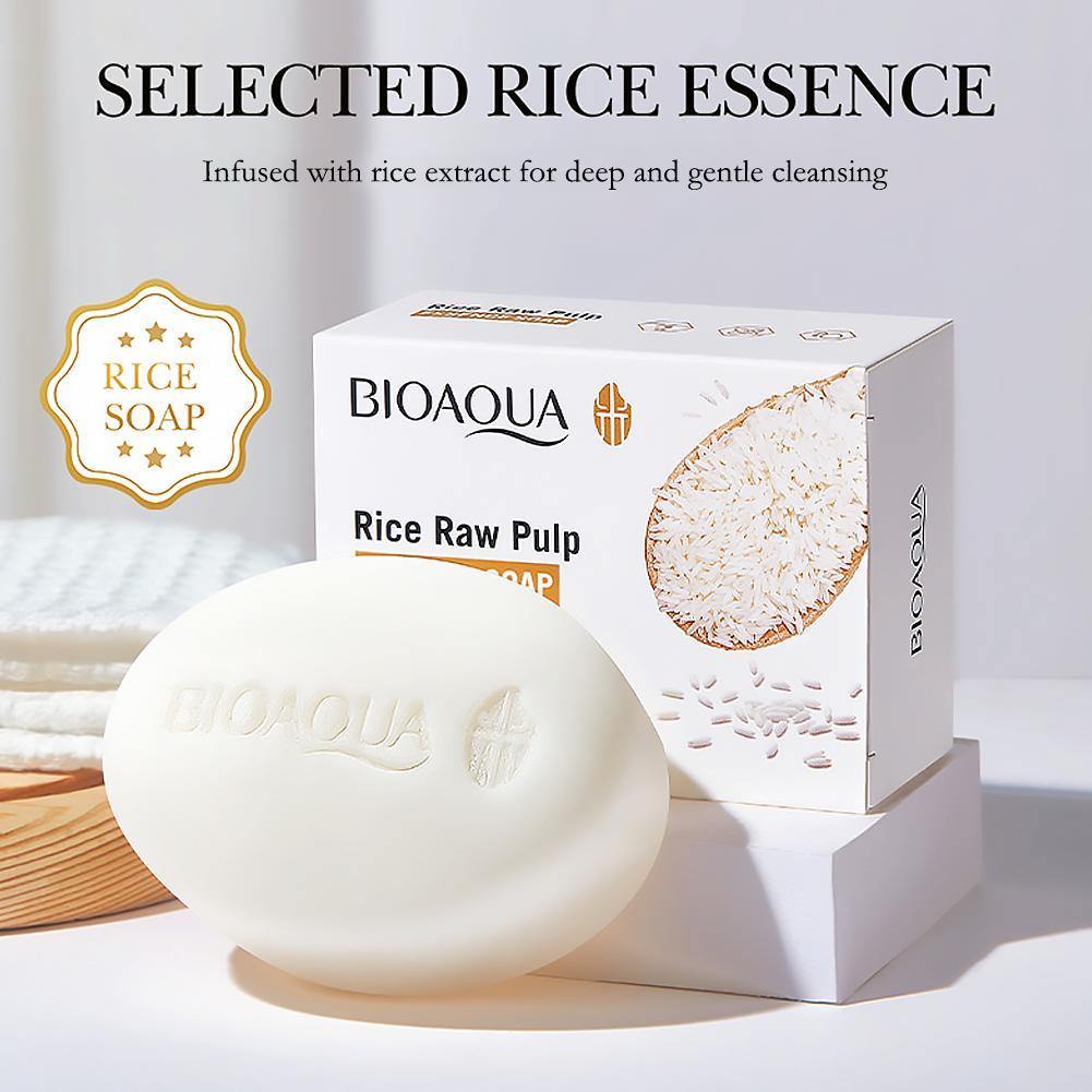 BIOAQUA White Rice Raw Pulp Fa - Soap Making Essential Oils recension och pris