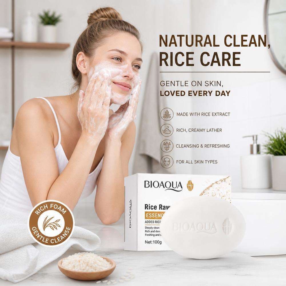 BIOAQUA White Rice Raw Pulp Fa - Soap Making Essential Oils recension och pris
