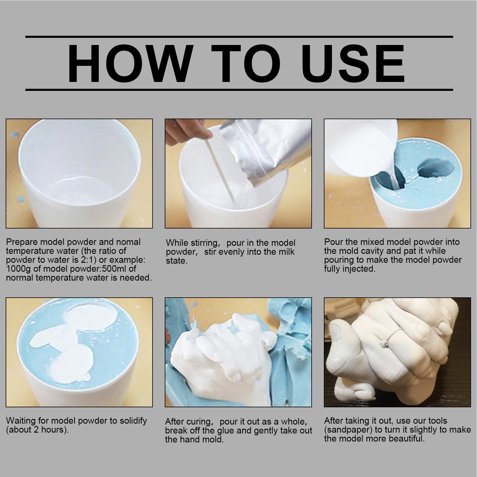 Baby Hand And Foot Casting Kit - Soap Making Accessories recension och pris
