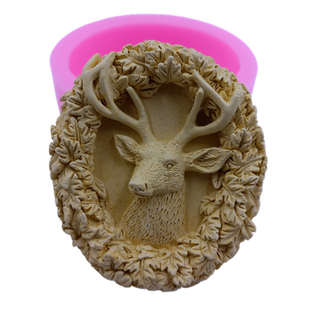 Deer Design Soap Silicone Mold - Soap Making Accessories recension och pris