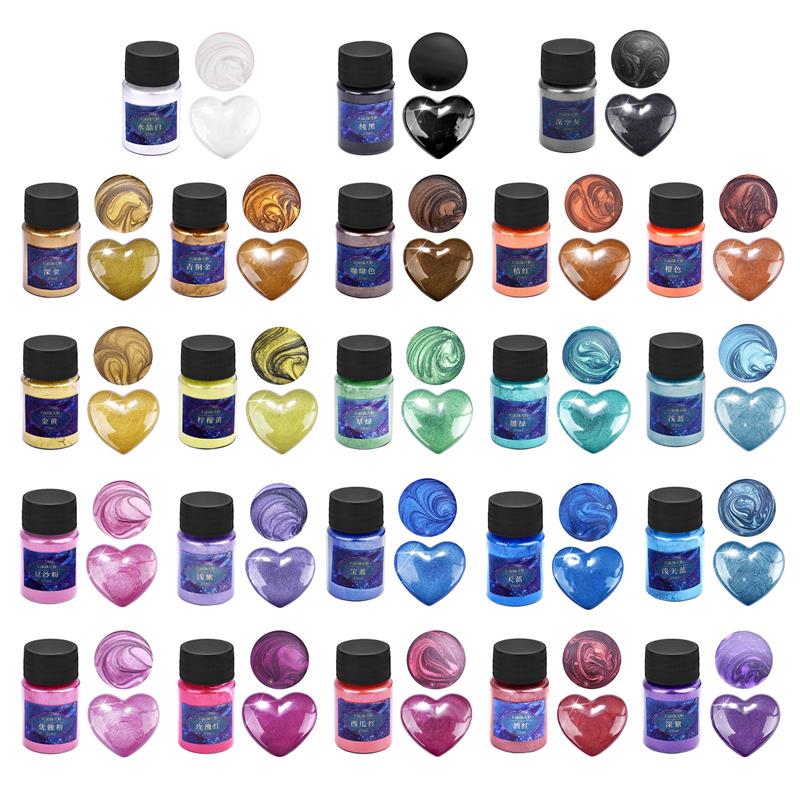 10g/Bottle Pearlescent Powder  - Mica Powder Colorant recension och pris