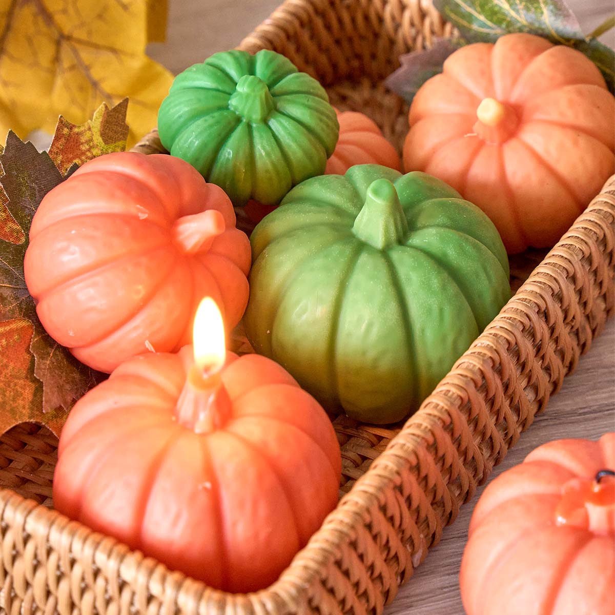Halloween Pumpkin Candle Silic - Soap Making Gifts recension och pris