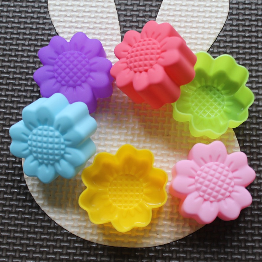 6 Pcs Set Non-Stick Flower Des - Natural Making Soap recension och pris