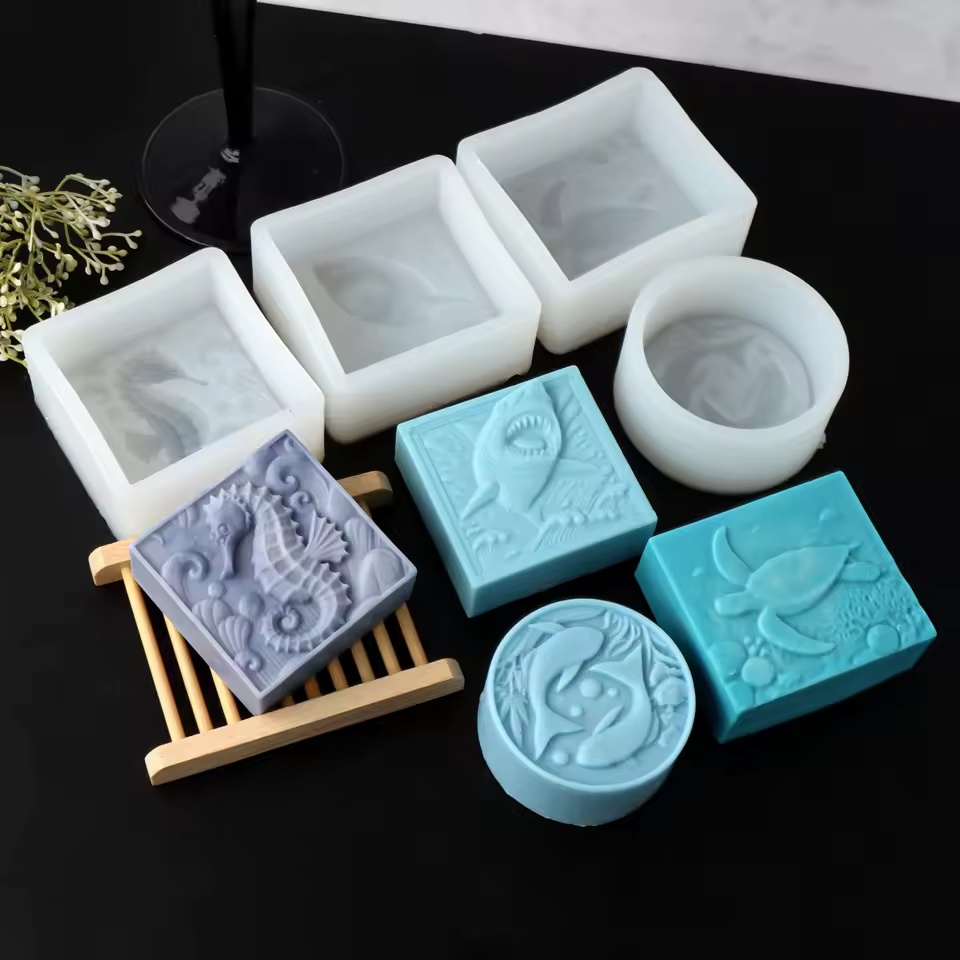 3D Seahorse Silicone Soap Mold - Soap Making Gifts recension och pris