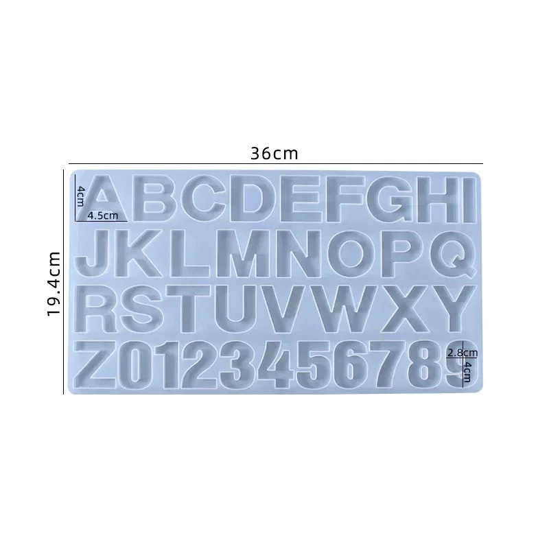 1pc/2pcs/3pcs LettersAtoZ，Numb - Soap Making Accessories recension och pris