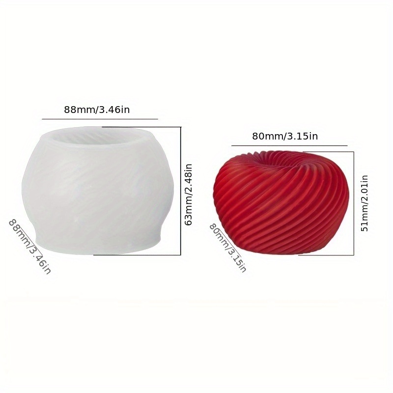 A trendy red apple silicone mo - Soap Making Accessories recension och pris