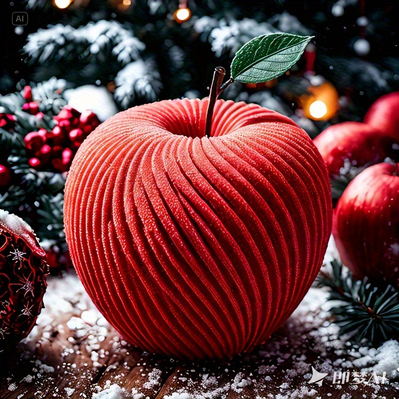 A trendy red apple silicone mo - Soap Making Accessories recension och pris