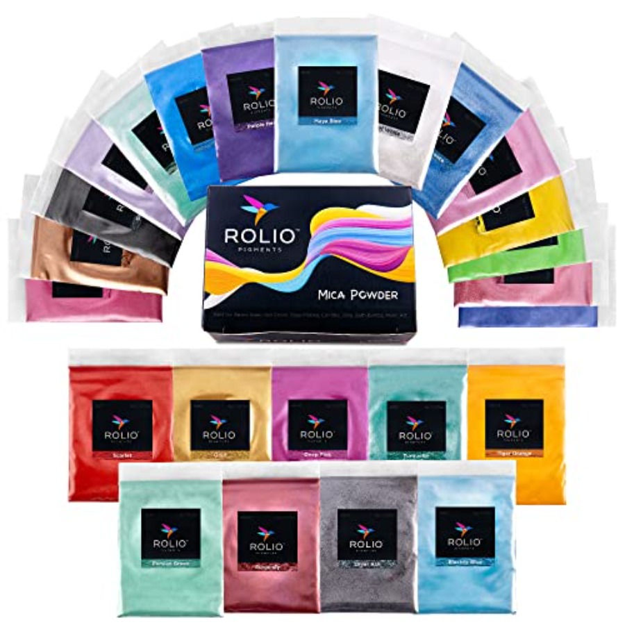 Mica Powder Color Pigment Set  - Mica Powder Colorant recension och pris